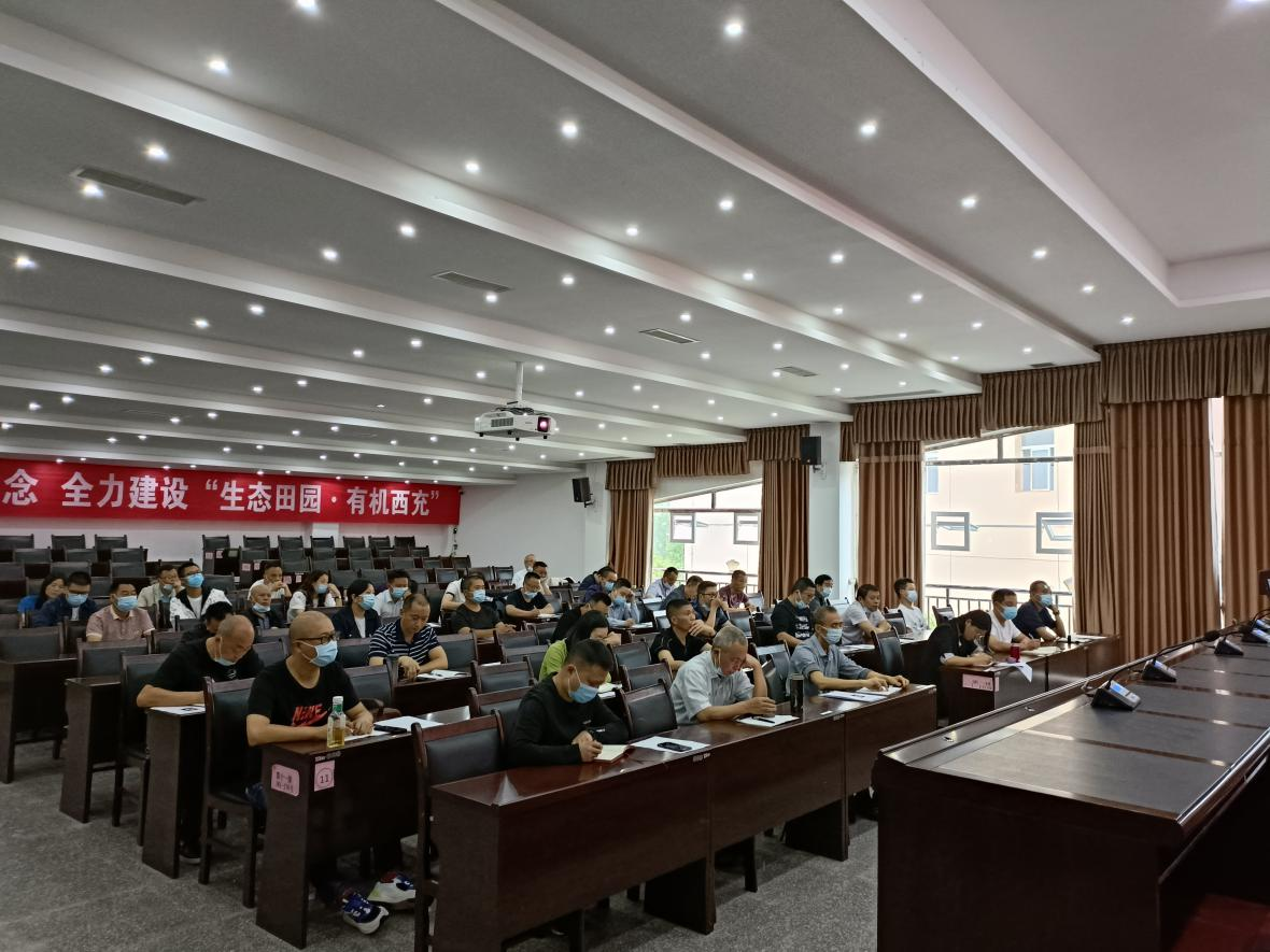 全市驻村第一书记专题培训班西充县分会场.png