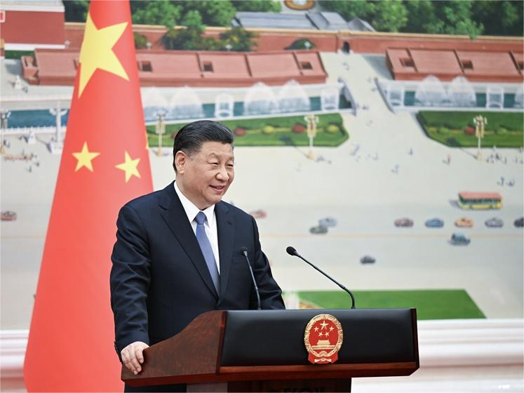 习近平接受外国驻华大使递交国书